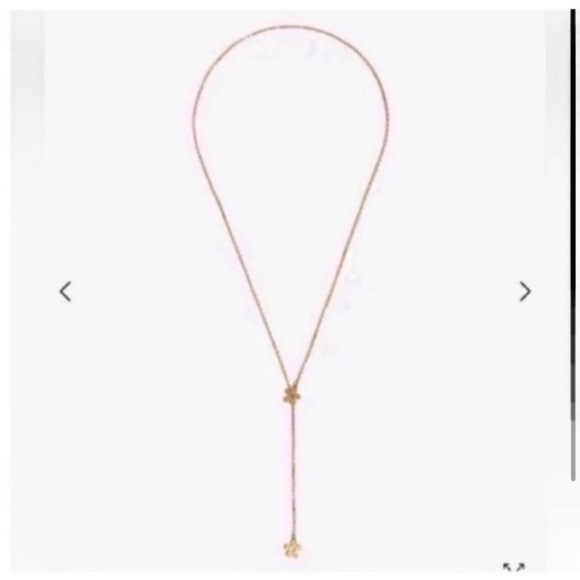 MADEWELL DAISY LARIAT NECKLACE IN VINTAGE GOLD - Picture 3 of 15